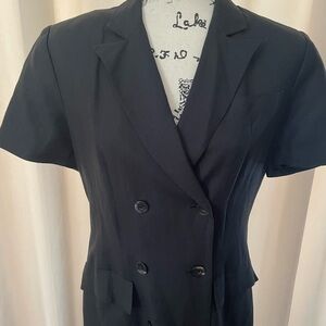 Jacket dress, black size 12M